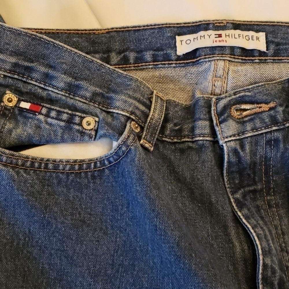 TOMMY Hilfiger High Waist 10" New Vtg 2002 6 EUC - Picture 6 of 8